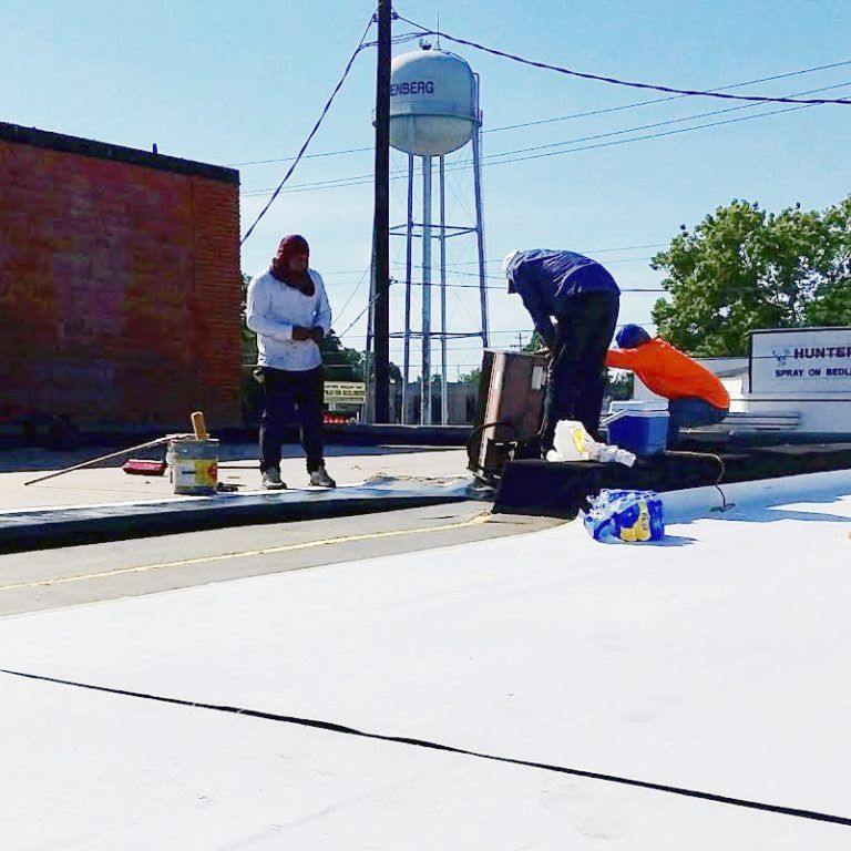 Duran's Roofing works on commercial roof repairs and replacements.